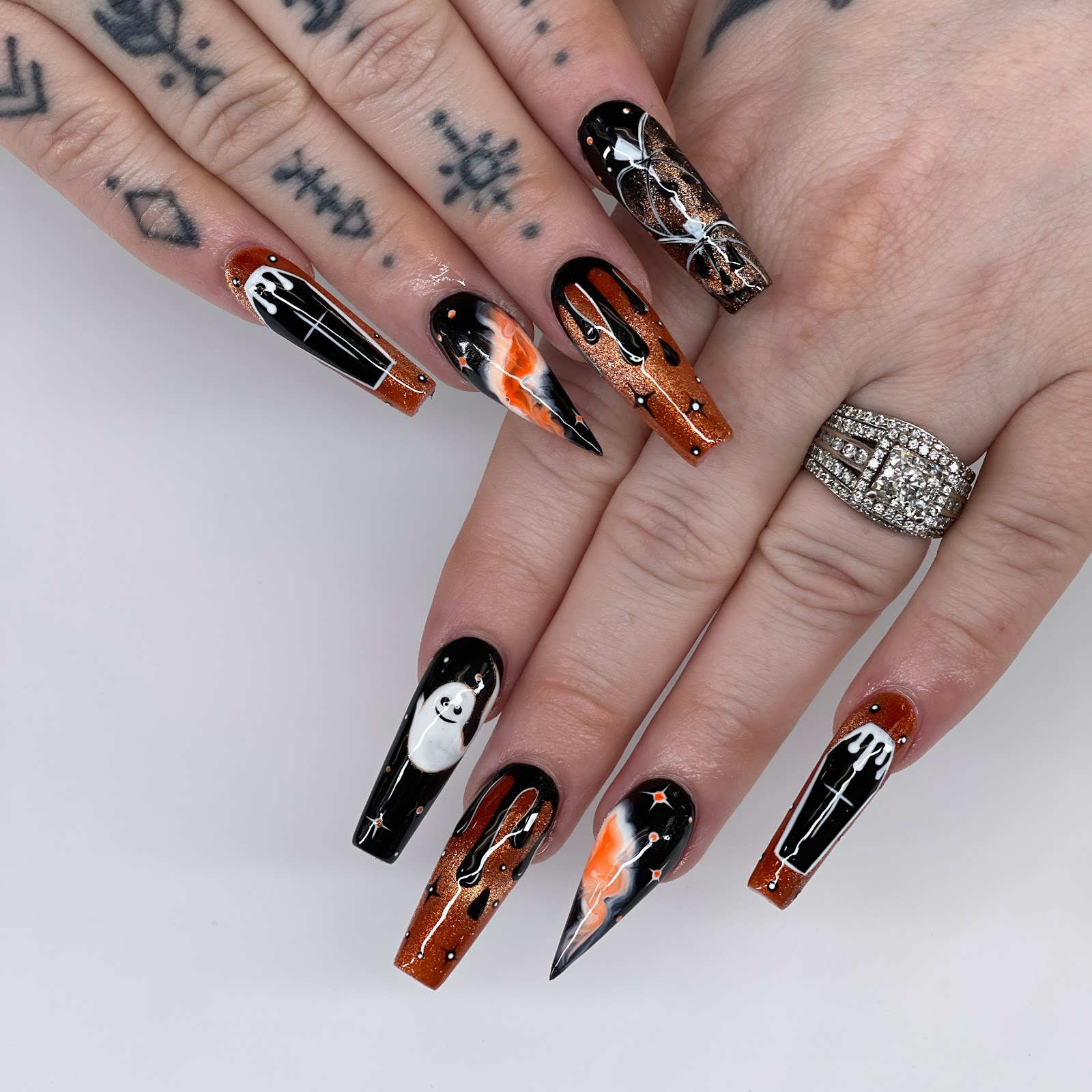 Love Nails & Spa nail work in Eau Claire, Wisconsin